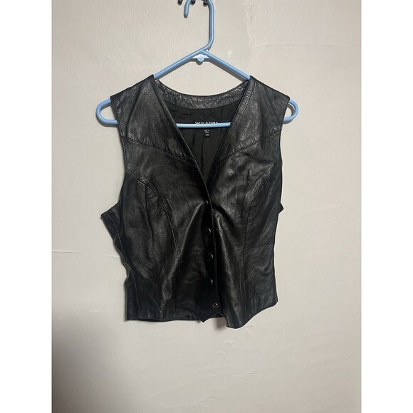 Wilson Medium Leather Vest - Picture 1 of 7
